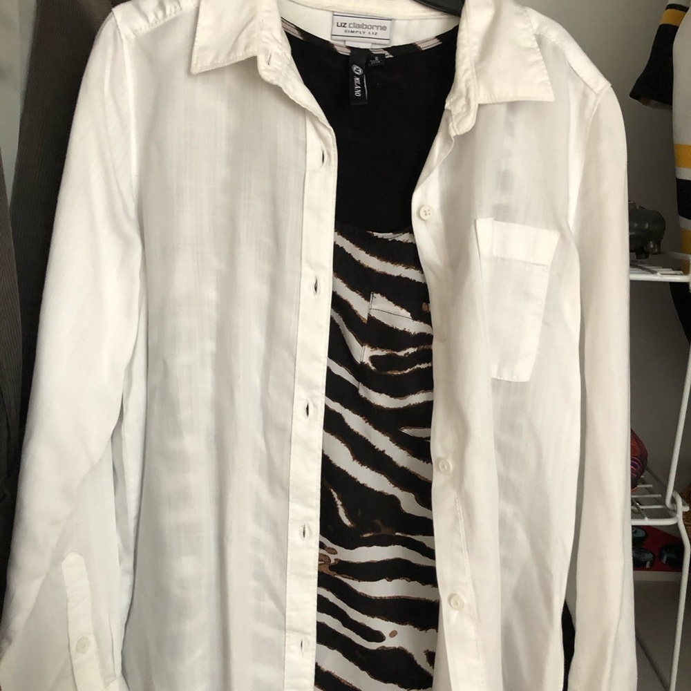 Long sleeve blouse
